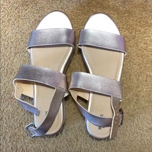 Rose Gold Platform Sandals